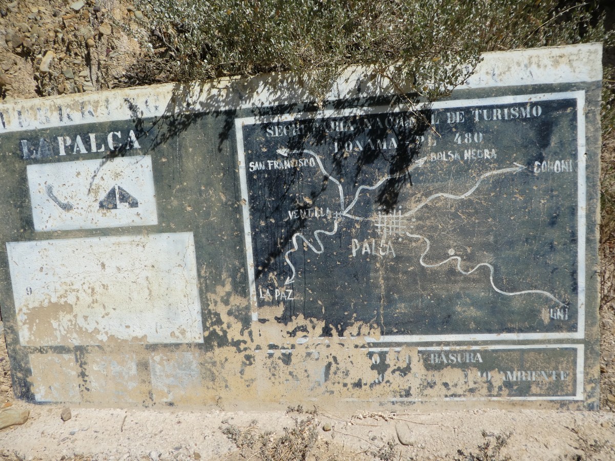 Cañon de Palca mit&nbsp;Einheimischen