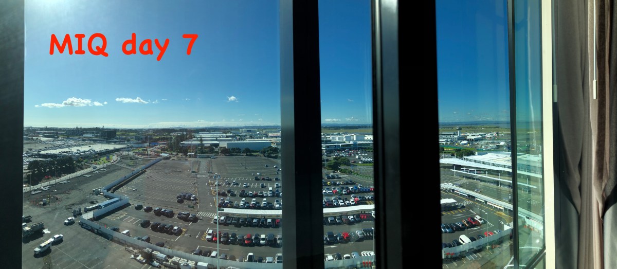 MIQ day 7 – on diet&nbsp;;-)